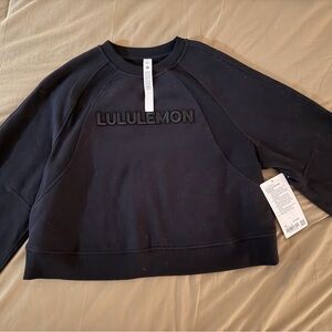 NWT lululemon athletica Black Sweatshirt